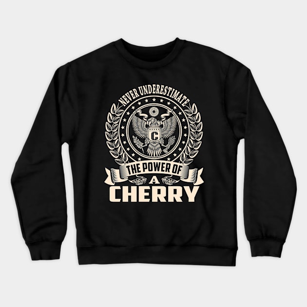 CHERRY Crewneck Sweatshirt by Darlasy